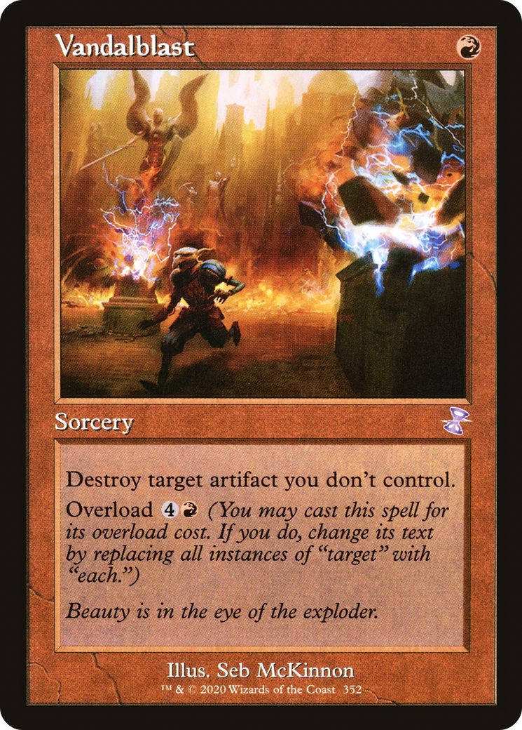 Vandalblast (TSR-352) [Time Spiral Remastered] Foil MTG Single Wizards of the Coast