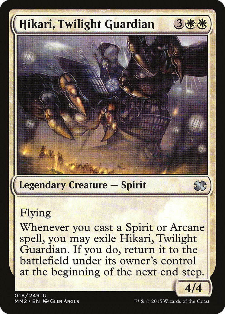 Hikari, Twilight Guardian (MM2-018) [Modern Masters 2015] MTG Single Modern Masters 2015