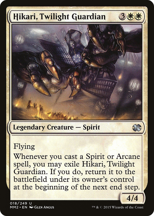 Hikari, Twilight Guardian (MM2-018) [Modern Masters 2015] MTG Single Modern Masters 2015