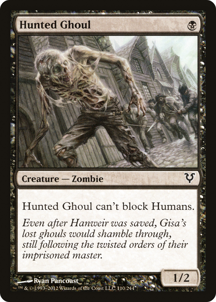 Hunted Ghoul (AVR-110) [Avacyn Restored] MTG Single Wizards of the Coast
