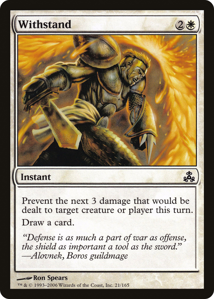 Withstand (GPT-021) [Guildpact] MTG Single Wizards of the Coast