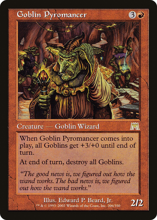 Goblin Pyromancer (ONS-206) [Onslaught] MTG Single Wizards of the Coast