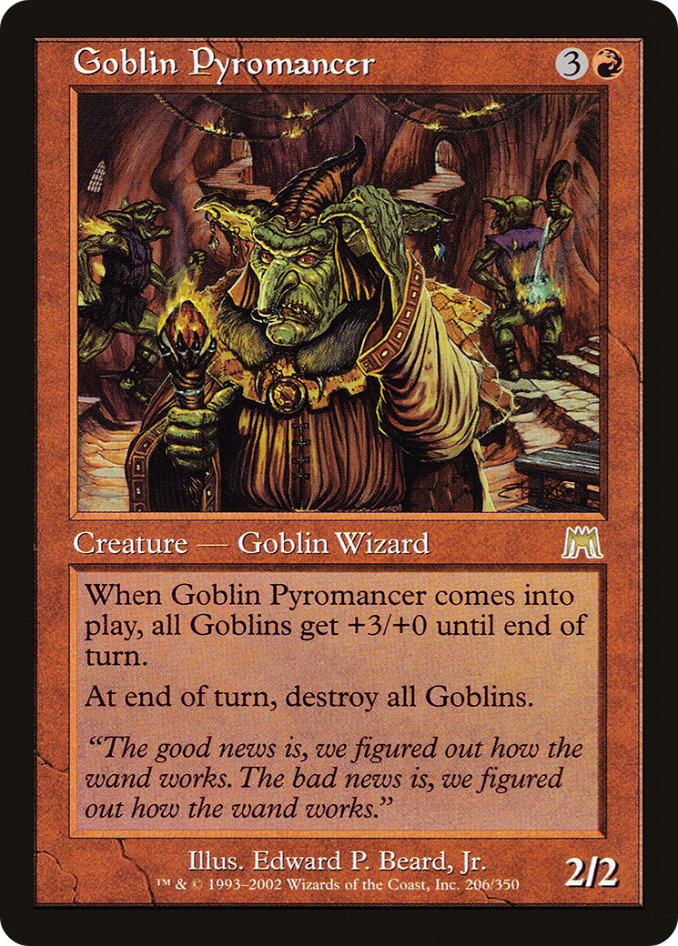 Goblin Pyromancer (ONS-206) [Onslaught] Foil MTG Single Wizards of the Coast