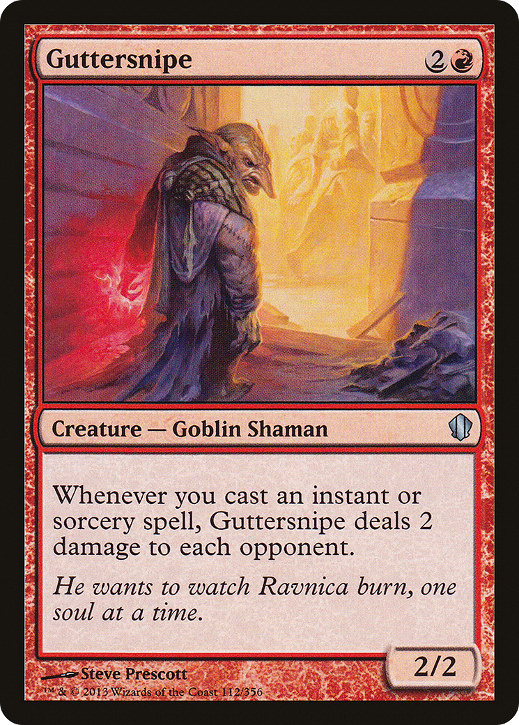 Guttersnipe (C13-112) [Commander 2013] MTG Single Wizards of the Coast