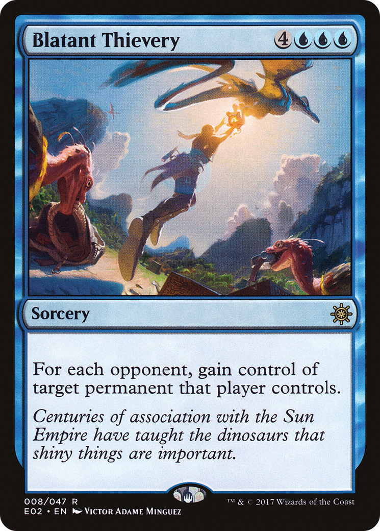 Blatant Thievery (E02-008) [Misc] Explorers of Ixalan MTG Single Wizards of the Coast