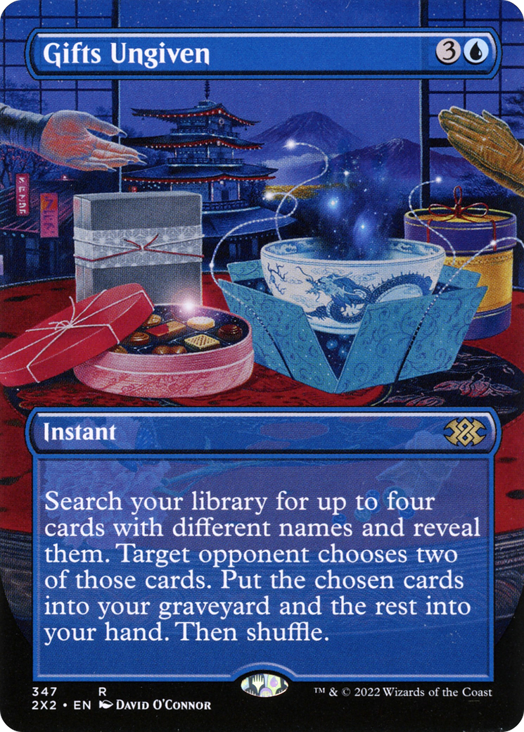 Gifts Ungiven (2X2-347) [Double Masters 2022] (Borderless) MTG Single Wizards of the Coast