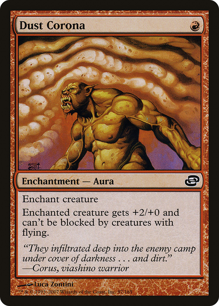 Dust Corona (PLC-097) [Planar Chaos] MTG Single Wizards of the Coast