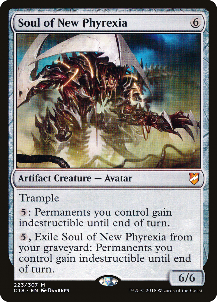 Soul of New Phyrexia (C18-223) [Commander 2018] MTG Single Wizards of the Coast