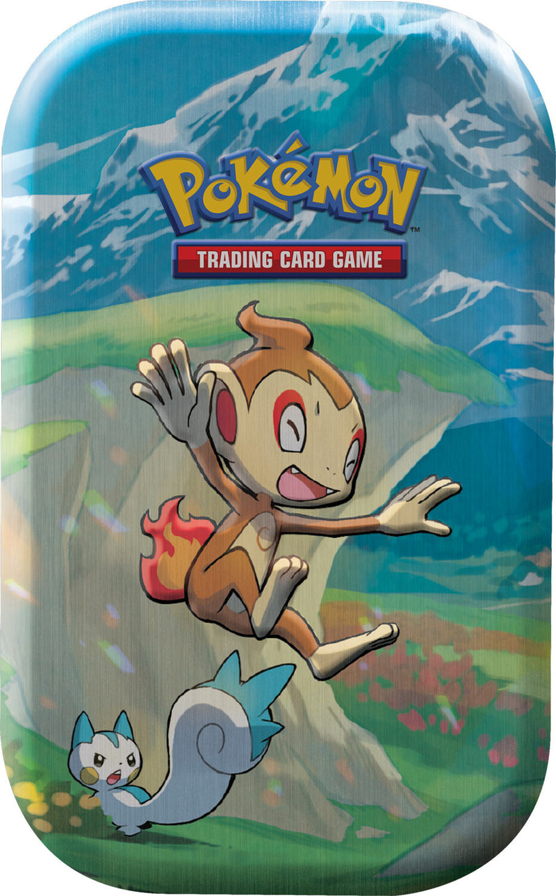 Pokémon Sinnoh Star Mini Tin (Chimchar) Pokemon Sealed Pokémon   