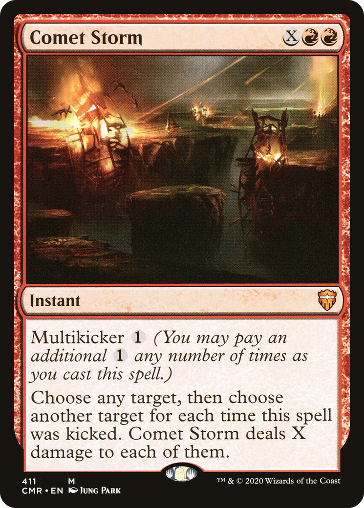 Comet Storm (CMR-411) [Commander Legends] MTG Single Wizards of the Coast