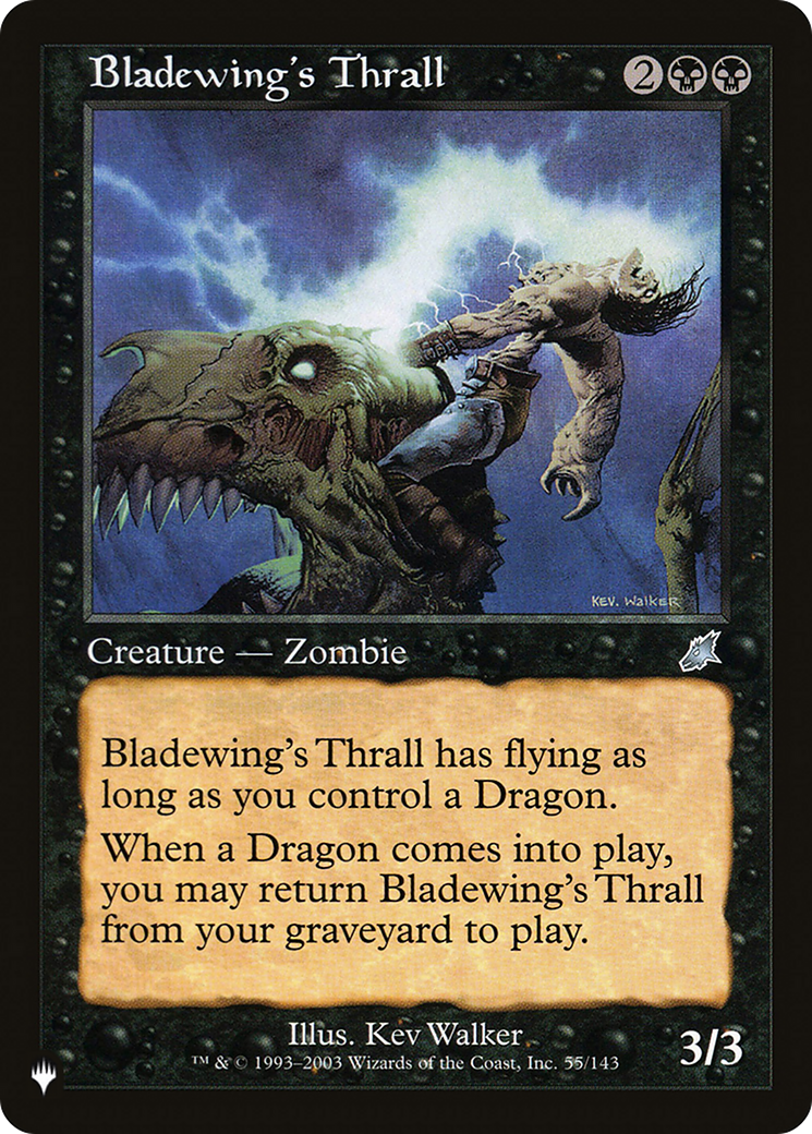 Bladewing's Thrall (LIST-SCG-55) [Mystery Booster] The List MTG Single Wizards of the Coast