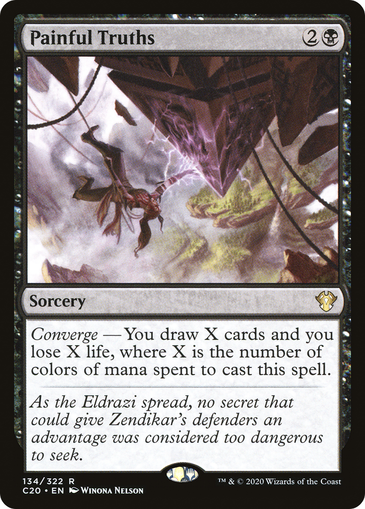 Painful Truths (C20-134) [Commander 2020] MTG Single Wizards of the Coast