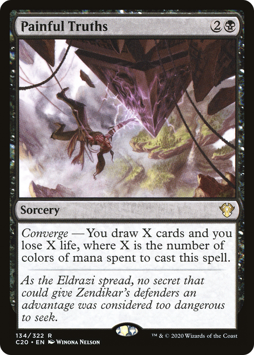 Painful Truths (C20-134) [Commander 2020] MTG Single Wizards of the Coast