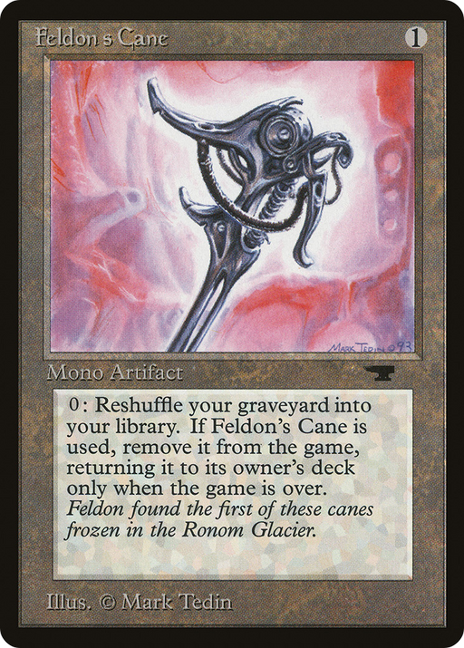Feldon's Cane (ATQ-) [Oldschool] Antiquities MTG Single Wizards of the Coast