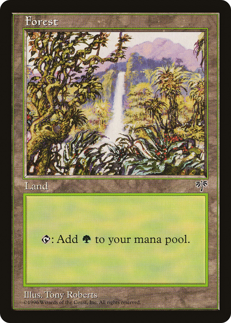 Forest (MIR-348) [Mirage] MTG Single Wizards of the Coast
