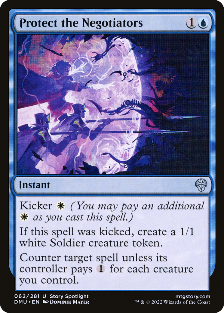 Protect the Negotiators (DMU-062) [Dominaria United] Foil MTG Single Wizards of the Coast