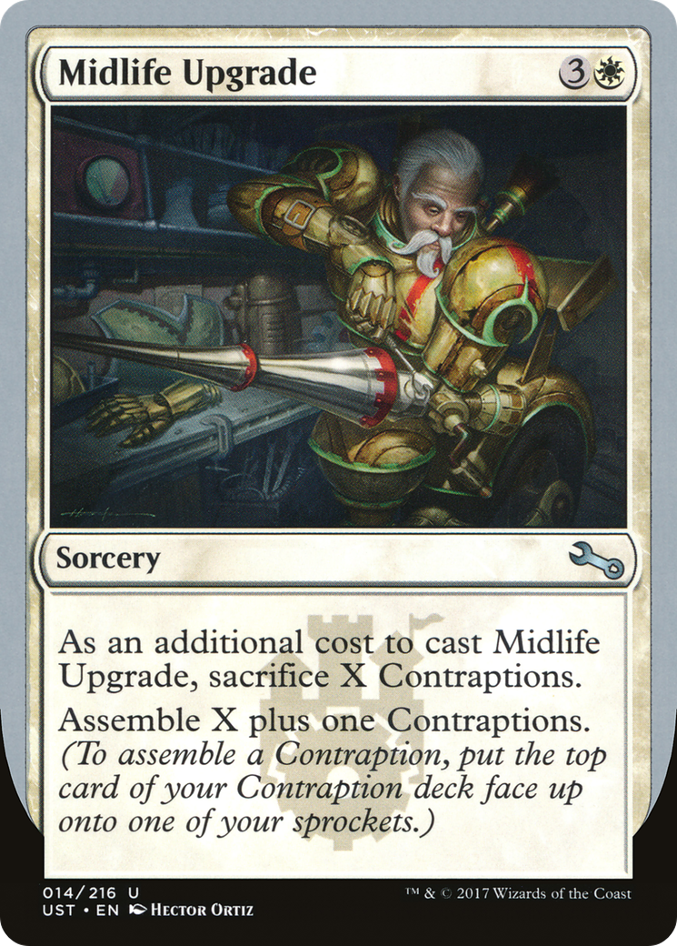 Midlife Upgrade (UST-014) [Unstable] Foil MTG Single Wizards of the Coast