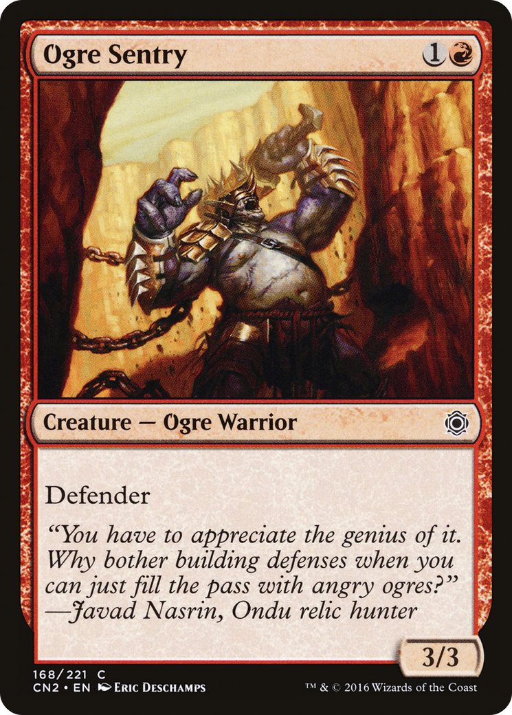 Ogre Sentry (CN2-168) [Conspiracy: Take the Crown] MTG Single Wizards of the Coast