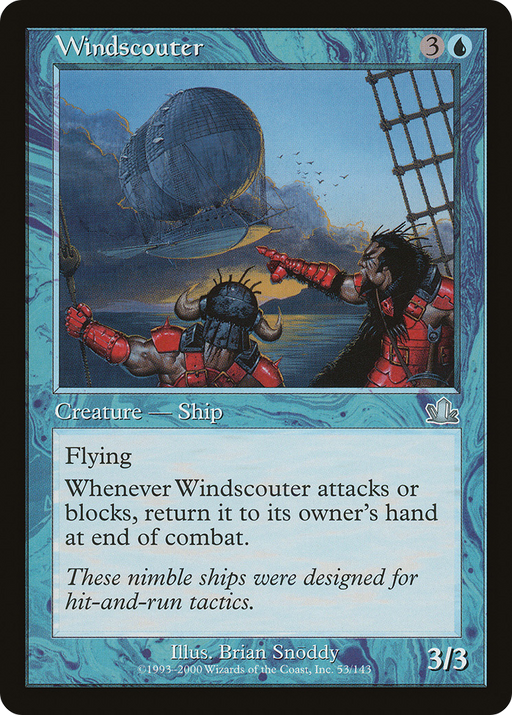 Windscouter (PCY-053) [Prophecy] Foil MTG Single Wizards of the Coast