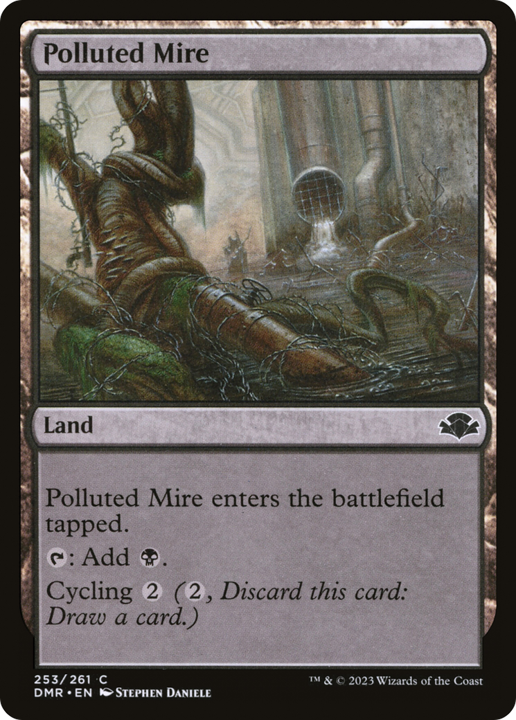 Polluted Mire (DMR-253) [Dominaria Remastered] MTG Single Wizards of the Coast