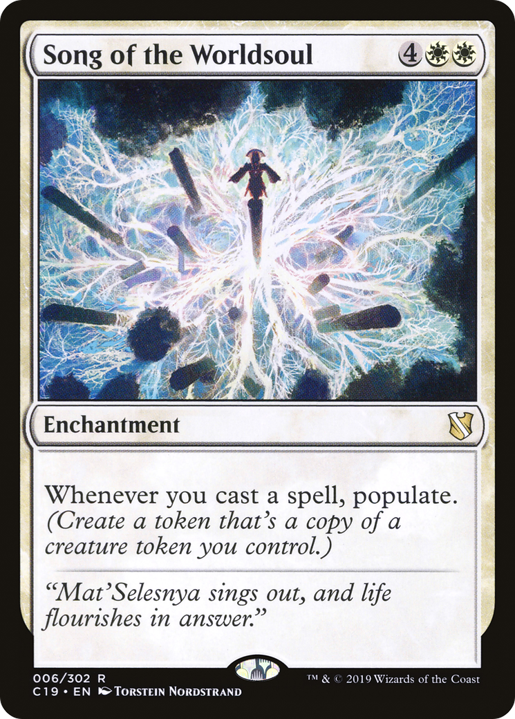 Song of the Worldsoul [Commander 2019] MTG Single Magic: The Gathering