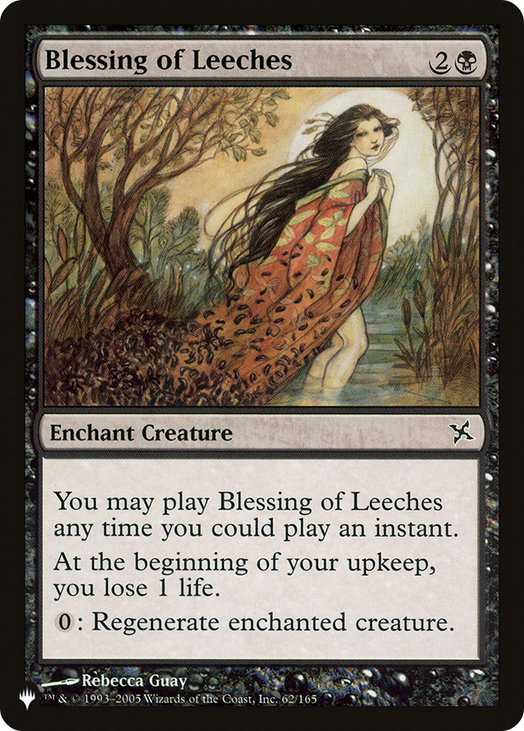 Blessing of Leeches (LIST-BOK-62) [Mystery Booster] The List MTG Single Wizards of the Coast