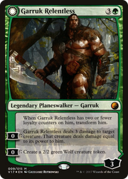 Garruk Relentless (V17-009) [Misc] From the Vault: Transform Foil MTG Single Wizards of the Coast