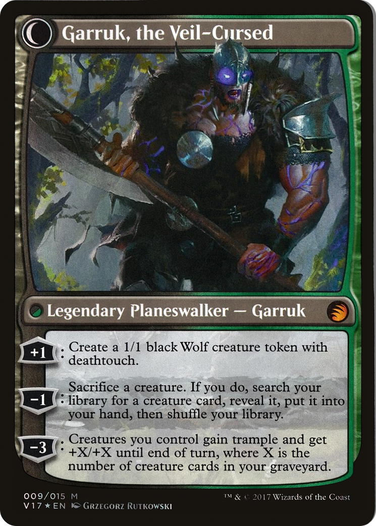 Garruk Relentless (V17-009) [Misc] From the Vault: Transform Foil MTG Single Wizards of the Coast