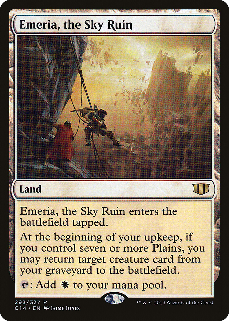 Emeria, the Sky Ruin (C14-293) [Commander 2014] MTG Single Wizards of the Coast