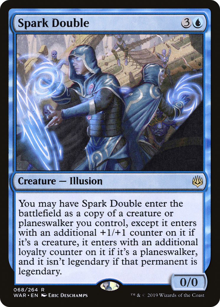 Spark Double (WAR-068) [War of the Spark] Foil MTG Single Wizards of the Coast