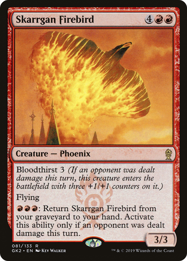 Skarrgan Firebird (GK2-081) [Misc] RNA Guild Kit MTG Single Wizards of the Coast