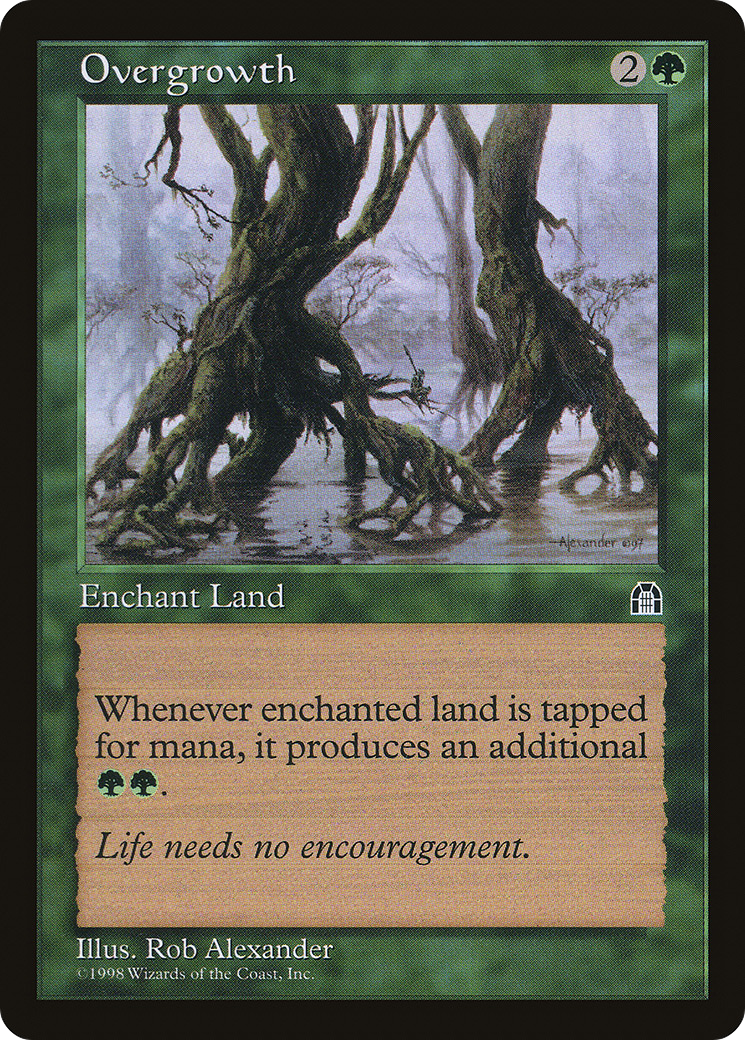 Overgrowth (STH-111) [Stronghold] MTG Single Wizards of the Coast