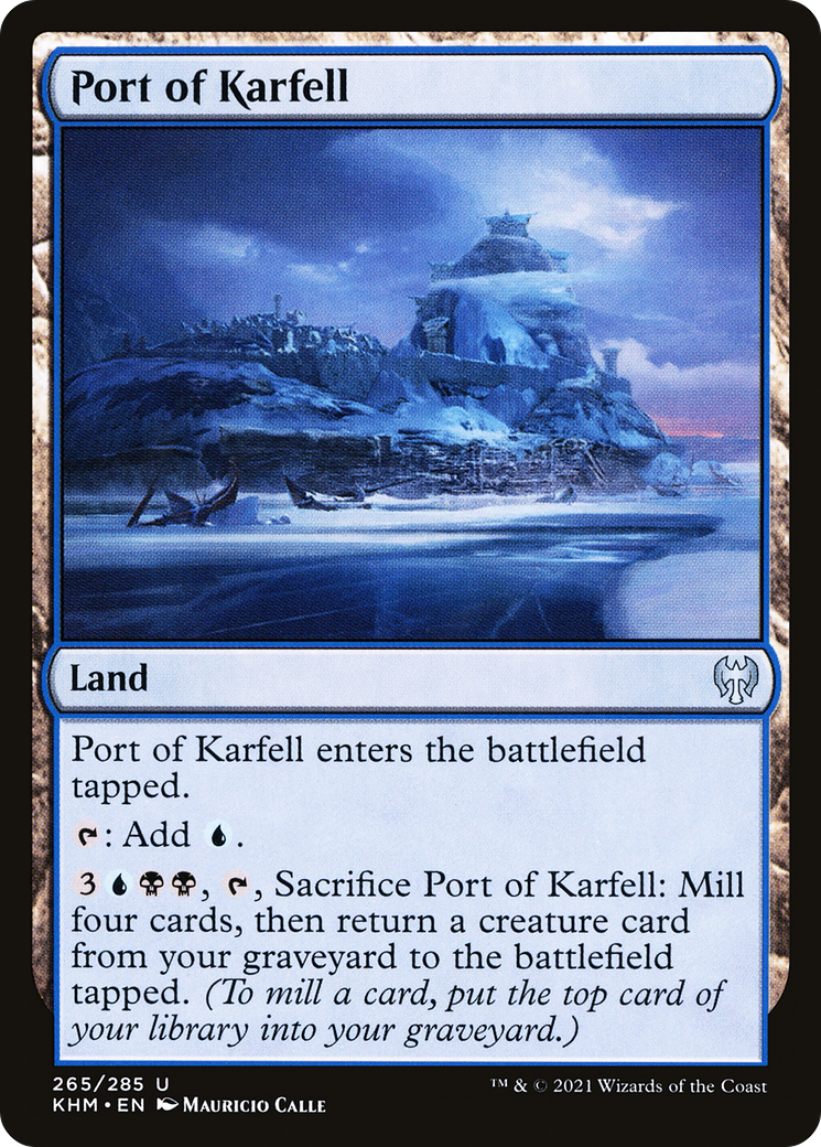 Port of Karfell (KHM-265) [Kaldheim] MTG Single Wizards of the Coast
