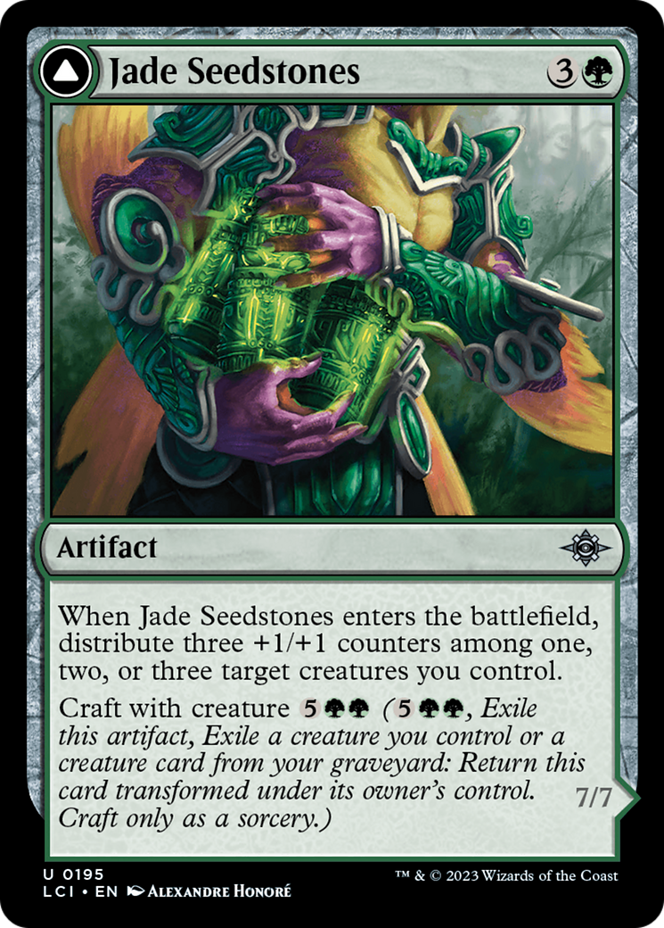 Jade Seedstones (LCI-195) [The Lost Caverns of Ixalan] MTG Single Wizards of the Coast