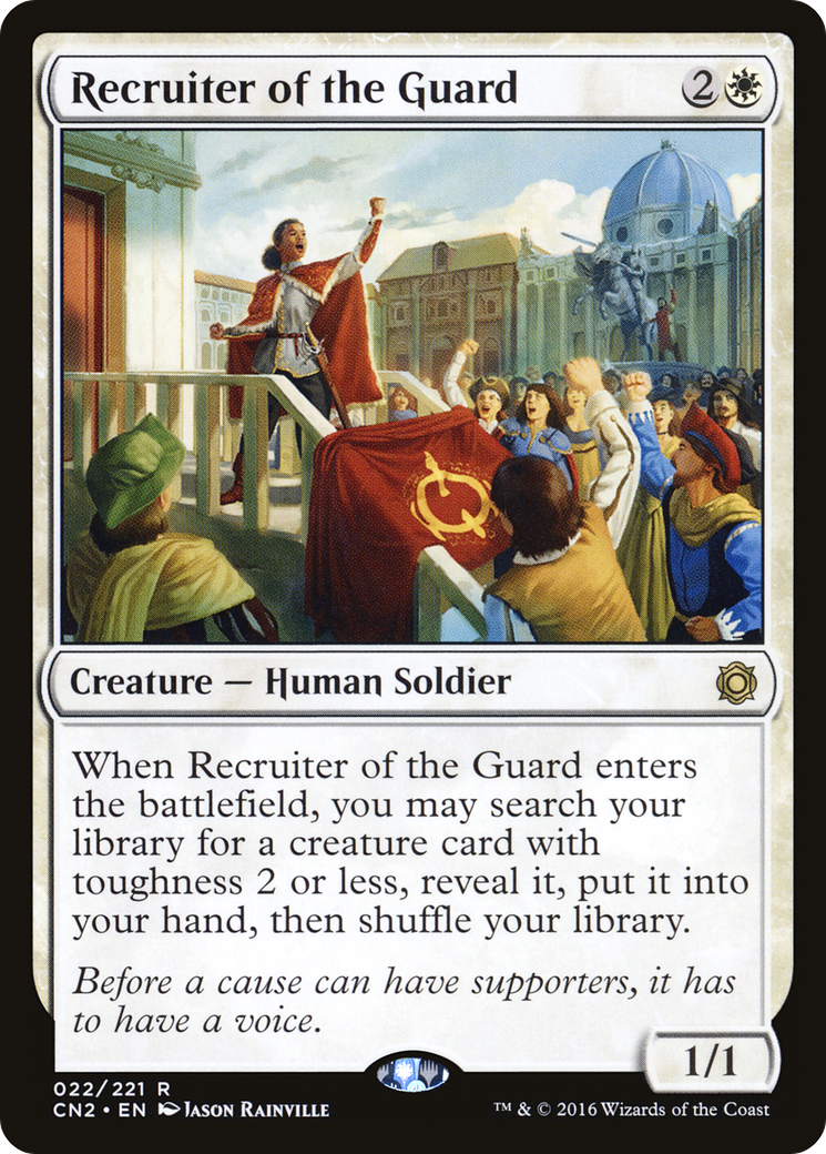 Recruiter of the Guard (CN2-022) [Conspiracy: Take the Crown] MTG Single Wizards of the Coast