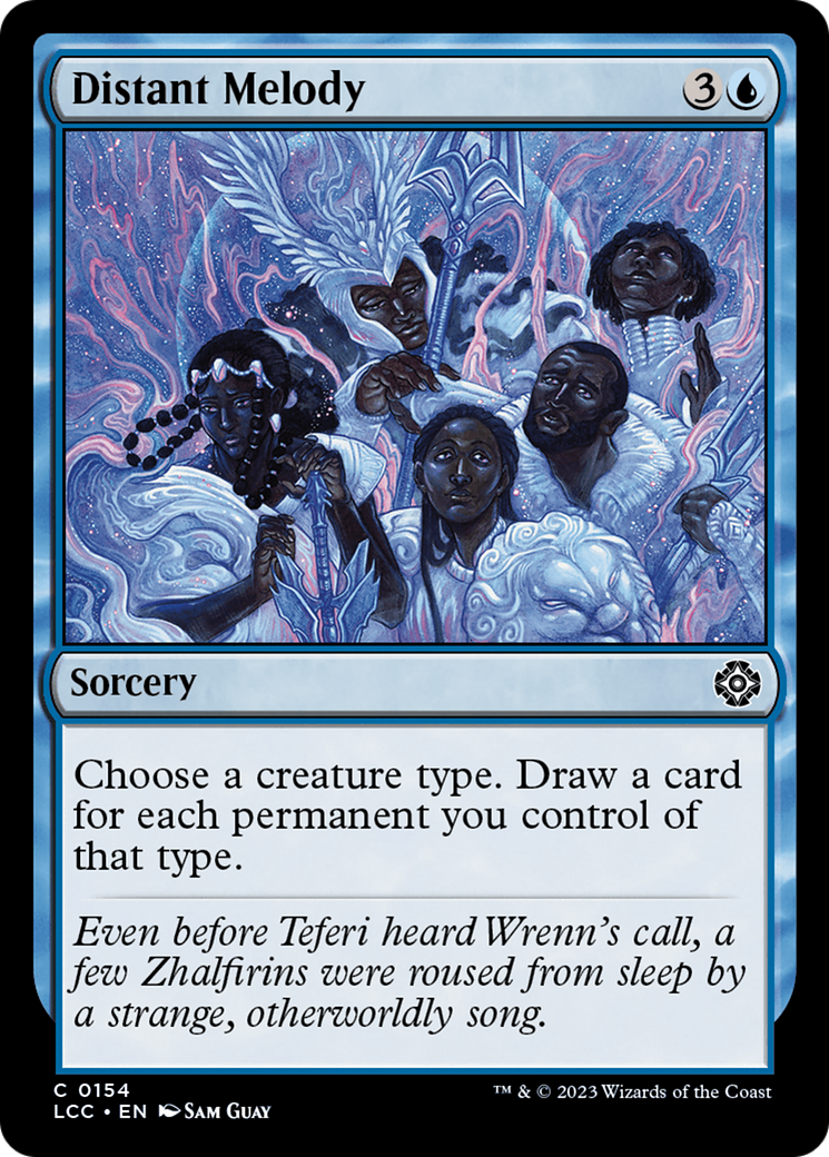 Distant Melody (LCC-154) [The Lost Caverns of Ixalan Commander] MTG Single Wizards of the Coast