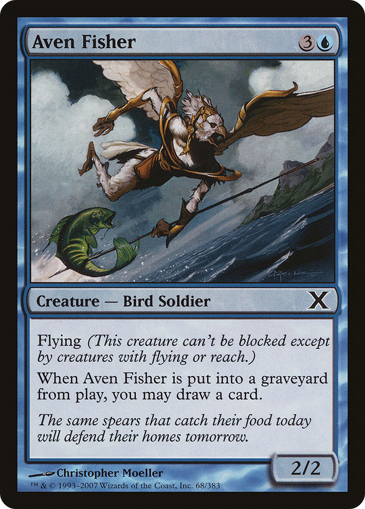 Aven Fisher (10E-068) [Tenth Edition] MTG Single Wizards of the Coast