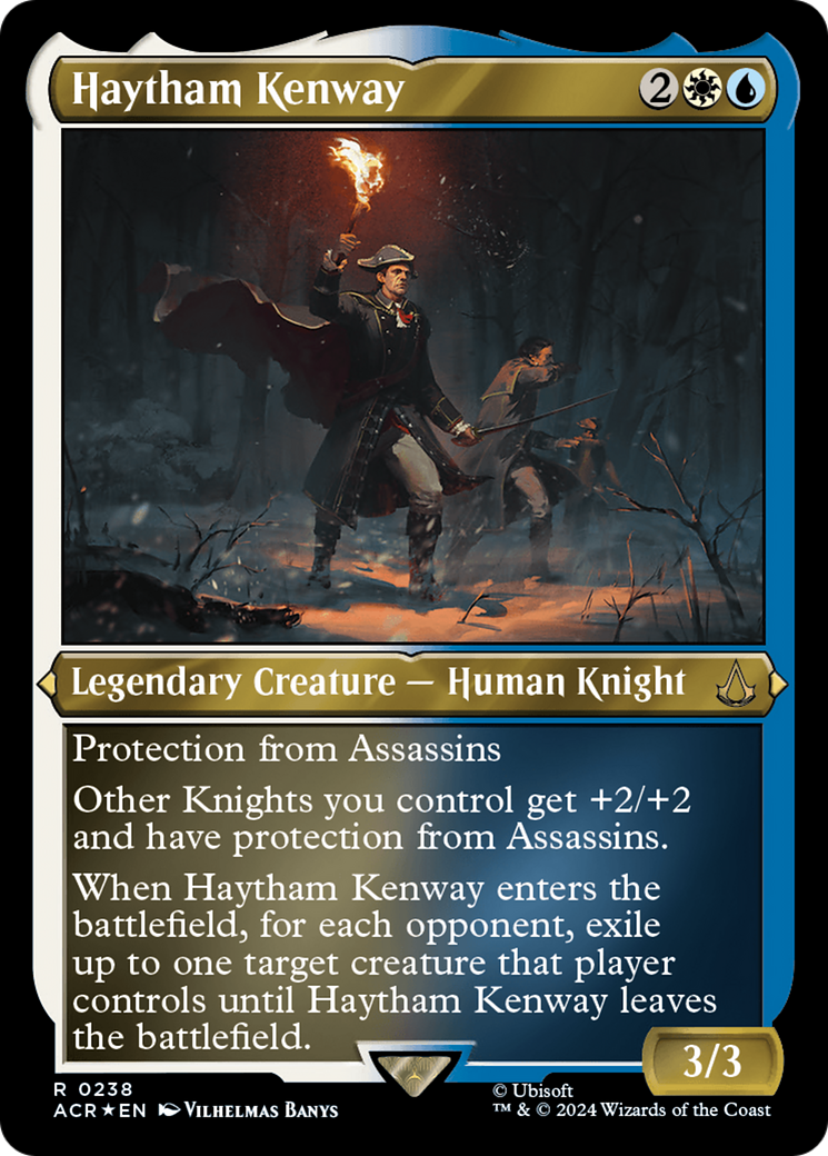 Haytham Kenway (ACR-238) [Assassin's Creed] Etched Foil MTG Single Wizards of the Coast