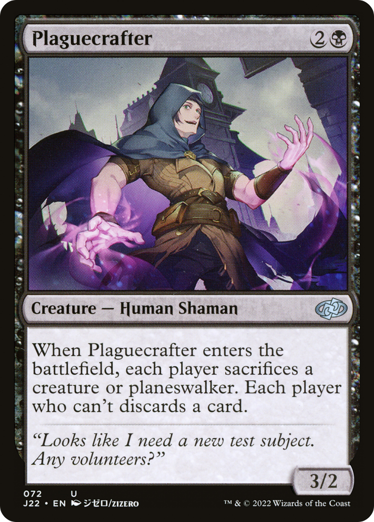 Plaguecrafter (J22-072) [Jumpstart 2022] MTG Single Wizards of the Coast