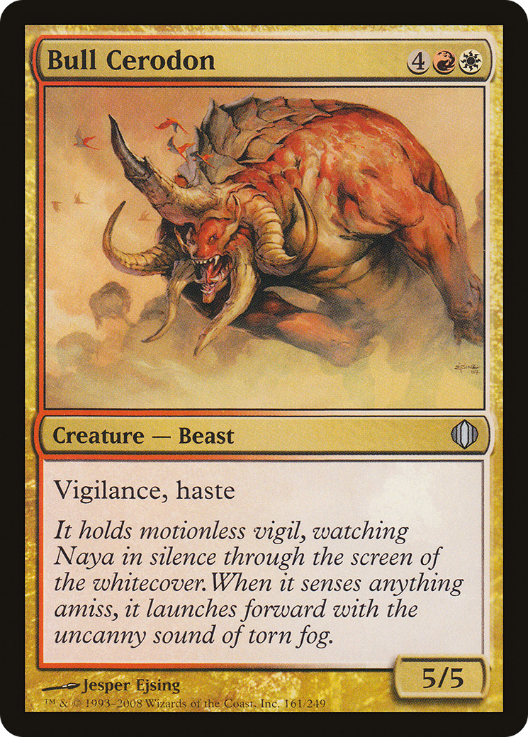 Bull Cerodon (ALA-161) [Shards of Alara] MTG Single Wizards of the Coast