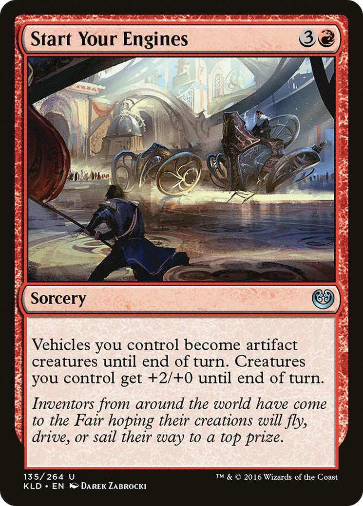 Start Your Engines (KLD-135) [Kaladesh] MTG Single Wizards of the Coast