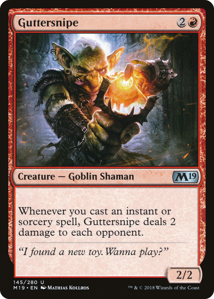 Guttersnipe (M19-145) [Core Set 2019] MTG Single Wizards of the Coast