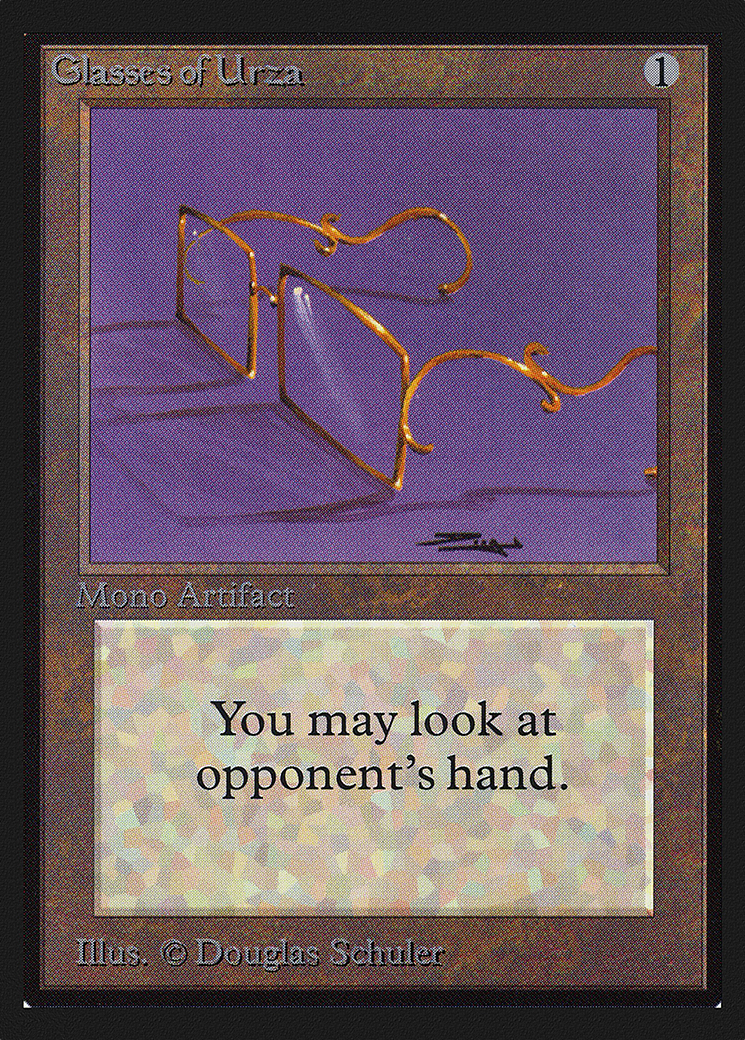 Glasses of Urza (CED-246) [Collectors' Edition] MTG Single Wizards of the Coast