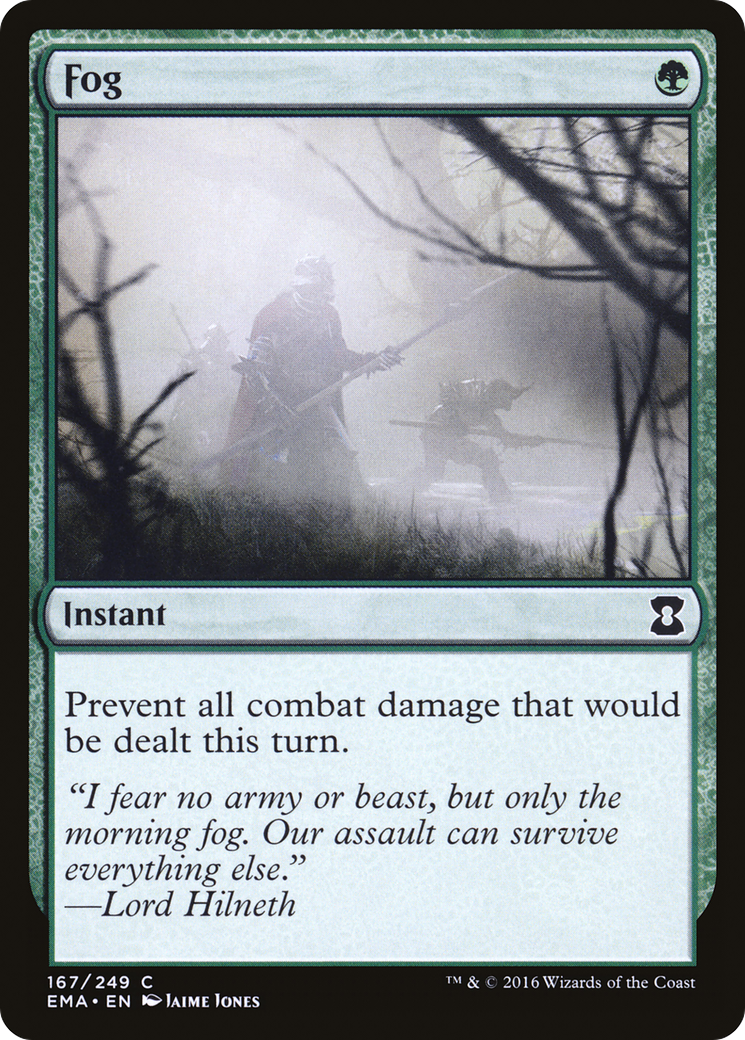 Fog (EMA-167) [Eternal Masters] Foil MTG Single Wizards of the Coast