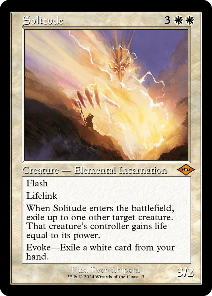 Solitude (MH2-003) [Modern Horizons 2 Timeshifts] Foil MTG Single Wizards of the Coast