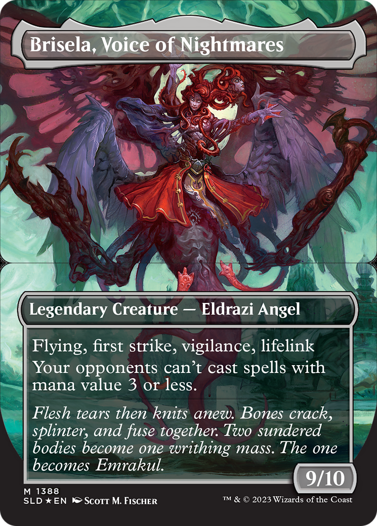 Brisela, Voice of Nightmares (SLD-1388B) [Secret Lair Drop] (Borderless)