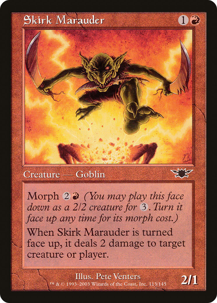Skirk Marauder (LGN-113) [Legions] MTG Single Wizards of the Coast
