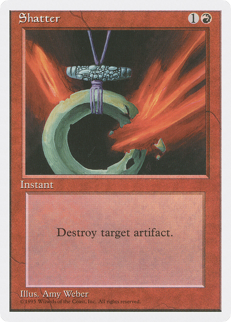 Shatter (4ED-219) [Fourth Edition] MTG Single Wizards of the Coast