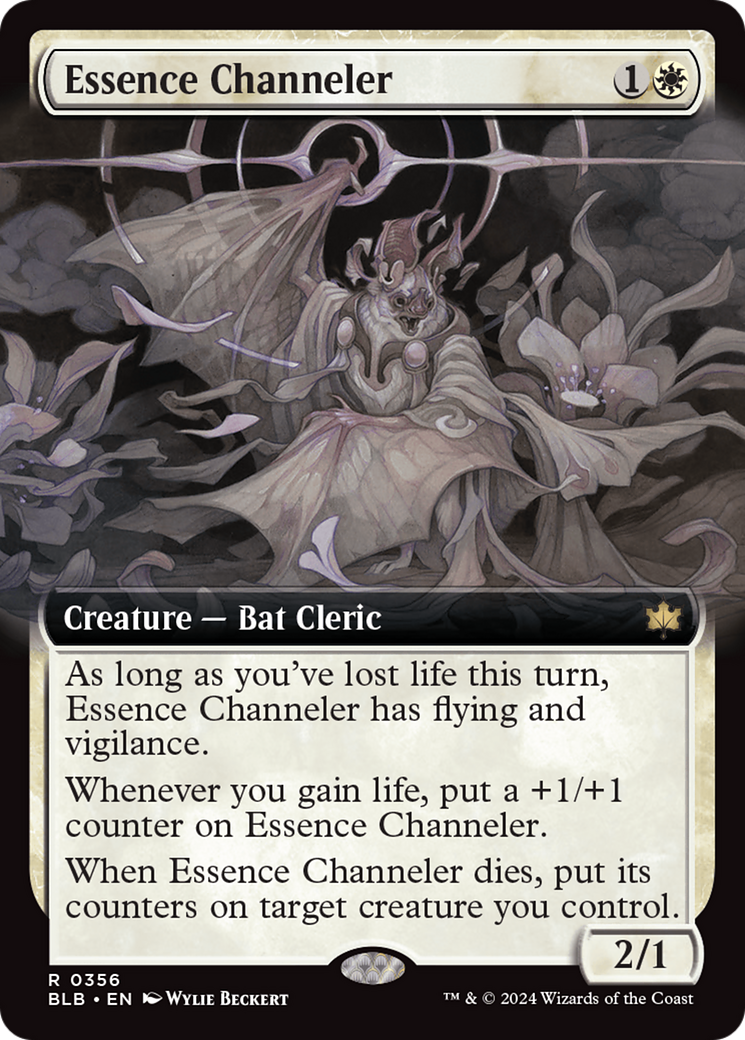 Essence Channeler (BLB-356) [Bloomburrow] (Extended Art) Foil MTG Single Wizards of the Coast