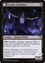 Ecstatic Awakener (MID-100) [Innistrad: Midnight Hunt] MTG Single Wizards of the Coast